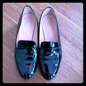Brooks Brothers patent leather loafers worn once!